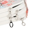 Pencil Case 200 Slots Rose Printed 4‑Layer Zipper Pen Holder
