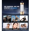 IUHFSIFS 2-in-1 hydrogen water bottle, 5000PPB, SPE PEM technology, double