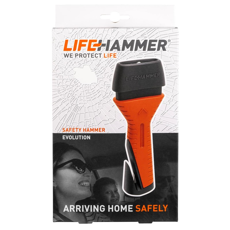Lifehammer Safety Hammer Evolution - Automatic Emergency Escape and Rescue