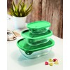 Luminarc Nest & Store Container Rectangular, Sodo tensionado, Green Rectangular