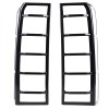cartiangous Carbon Steel Tail Light Lamp Grille Protective Cover Fit