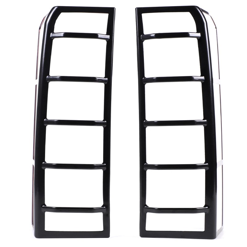 cartiangous Carbon Steel Tail Light Lamp Grille Protective Cover Fit