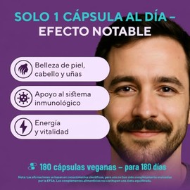 Gluconato de Zinc 140 mg con Semilla de Calabaza – Zinc 20 mg por Cápsula – Suplemento Vegano – Sin Gluten, Sin OGM – 180 Cápsulas