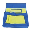 Chairback Pocket with Clear Label Slot Strong Stitching 600D Oxford