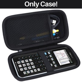 Lebakort Hard Case Compatible with Texas Instruments TI-84 Plus CE/TI-84 Plus/TI-Nspire CX II CAS/TI-Nspire CX II/TI-83 Plus/TI-89 Titanium/TI-85 / TI-86 Color Graphing Calculator (Black)
