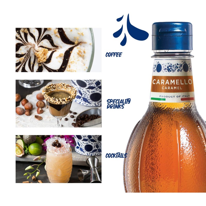 Fabbri Flavoring Syrup, Caramel, Made in Italy, 46 Ounce (1