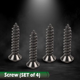 GRAND ORANGE Steel Taillight Security Screws Bumper Tail Lamp Tail Light Lens Screw Compatible with 2005-2013 C6 Corvette 4pcs