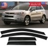 SDZ 4 Pc Window Visor Deflector Sun Vent Rain Wind