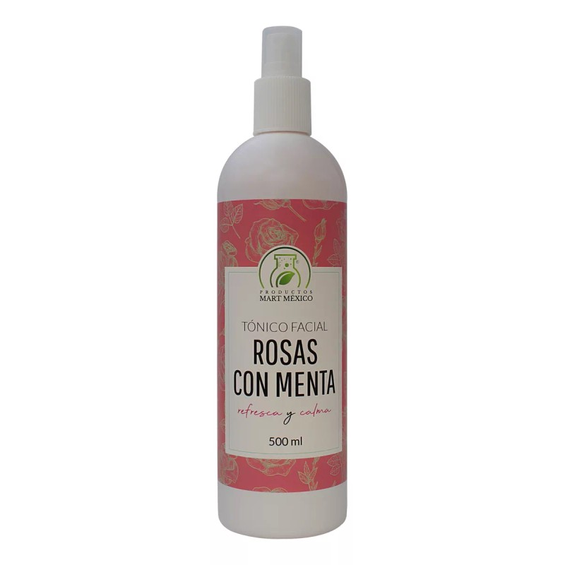 Productos Mart Mexico Tónico Facial Hidratante De Rosas Con Menta