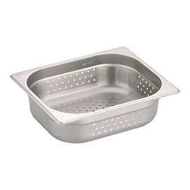 TKG Corporation AHTA114 Donham Perforated Hotel Pan, 1/2, Depth 3.9 inches (100 mm), 18-8 Stainless Steel