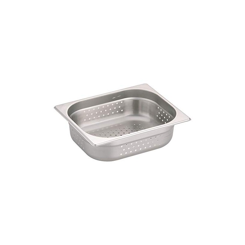 TKG Corporation AHTA114 Donham Perforated Hotel Pan, 1/2, Depth 3.9