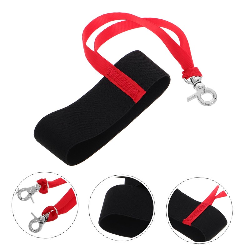 SUPVOX 4pcs Ski Glove Wrist Strap Elastic Leash for Boys