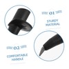 SUPVOX Hiking Stick Tips Carbon Fiber Ski Pole Tip Trekking