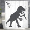 Dinosaur Shower Curtain, Funny Shower Curtain Set Shower Curtains for
