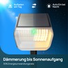 Linkind 60-Led Solar Spotlight for Outdoor Use, Warm White, 800