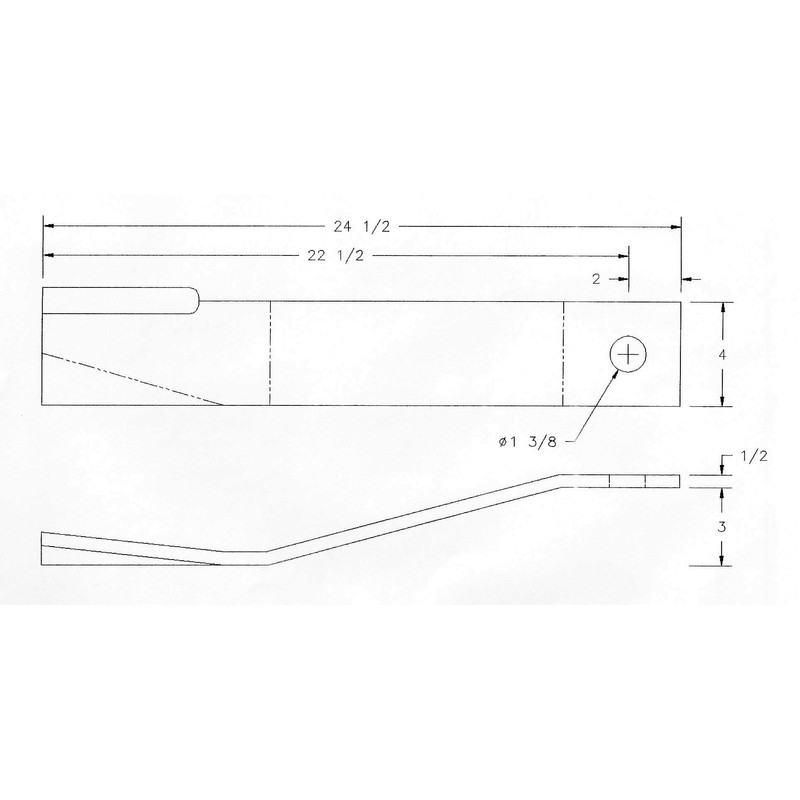 Rancher Supply 0652010330 Servis/Rhino Blade Pair
