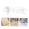 KONTONTY 30pcs Clear Shelf Support Pegs Clips for Cabinet and