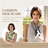 Rcrawica Silk Feeling Bandana Scarf for Women Head Hair Neck