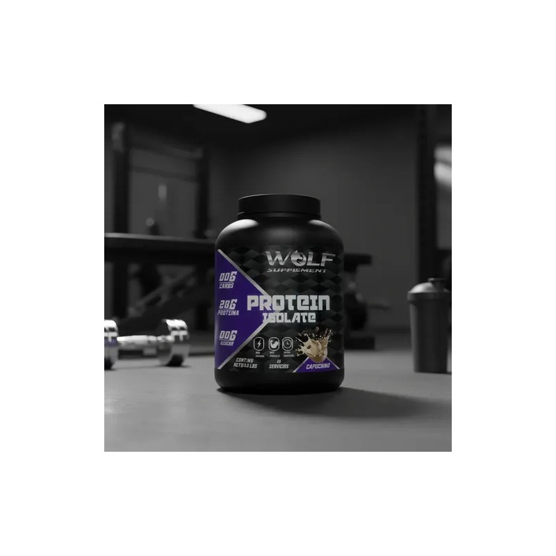 Proteína Whey Hs Hidrolizada Isolate Wolf 1kg 26 Servicios