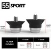 55 Sport World Cup Metal-Tipped Replacement Football Studs - 12