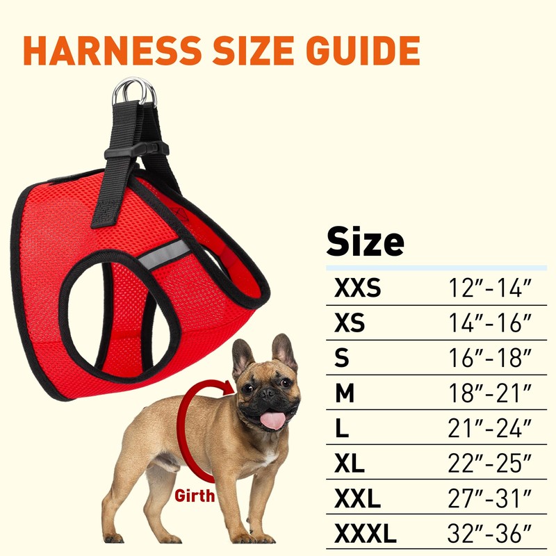 Dogline Boston Step in Mesh Dog Harness with Therapy Dog