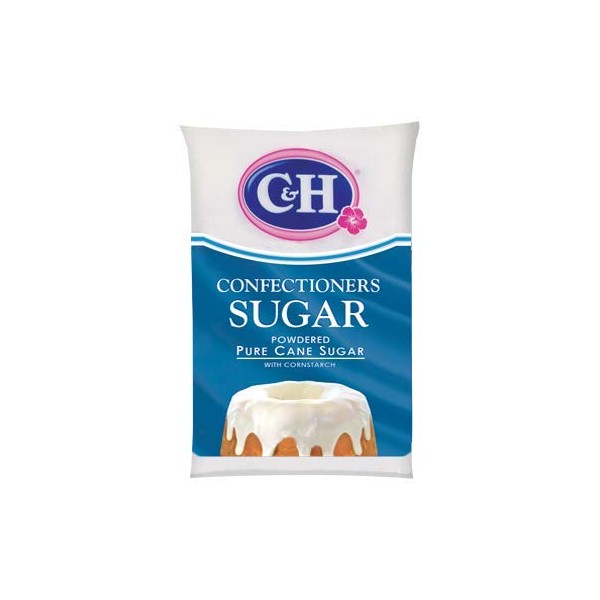 C&H, Pure Cane, Powdered Sugar, 32oz Bag (Pack of 2)