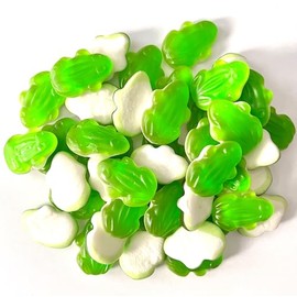 Frogs Gummy Candy, Peach Flavor