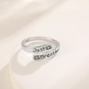 Anillo de plata de ley 925 con forma de loto