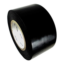 LDPE-5A Greenhouse Repair Tape, Black â Low Density polyethylene Film (LDPE) Ideal for Sealing & Seaming, 4" x 108' Pack of 1 ROLL Black