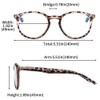Suertree Blaulicht Brille Blaulichtfilter Lesebrille Federscharnier Computerbrille Anti Ermüdung Brille