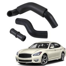 COOL STAR Heater Hose Connector Kit Compatible with Infiniti EX35 FX35 G25 G35 M35h EX37 FX37 M37 370Z Q70 Q50 QX70 Q40 Q60 2009-2020 NISSAN 370Z Replaces 92417-JK20A 92401-JK20A 92402-JK20A