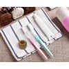 ONLYKXY 1pcs Mini Ceramic Toothbrush Base Holder Single Stand Ring