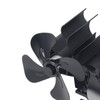 Wood Stove Fan Heat Powered 8 Blades Stove Fan Self