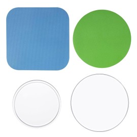 WXS-CHALL One-Handed Jar Opener, Washable Reusable Sticky Mat and Rubber Gripper for Seniors, Arthritis, and Disabled – Portable Kitchen Tool for Easy Bottle Opening