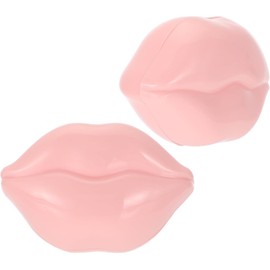 Anneome Mascarillas Labiales Nutritivas y Portátiles Cuidado de Labios, Hidratantes, en Plástico Rosa, 2 Piezas para Uso en Casa o Banquetes