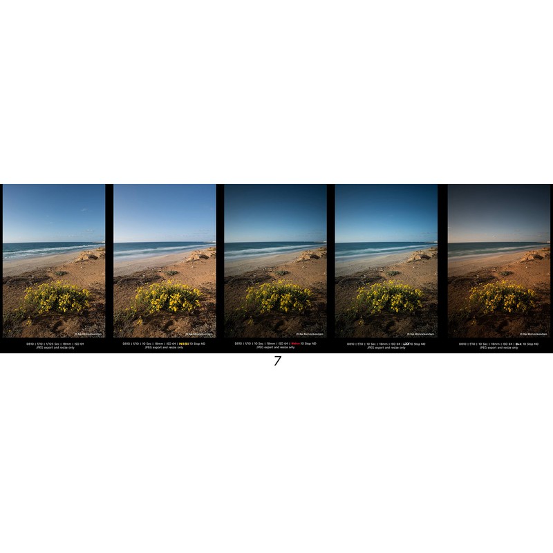 NiSi 100mm ND Filter - ND1000 (3.0/10 Stop) 100X100mm Square