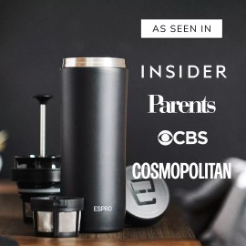 Espro P1 Travel Coffee Press Black 5012C-15BK