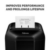 Fellowes Powershred Performance Paper Shredder Lubricant Sheets with Paper Shredder