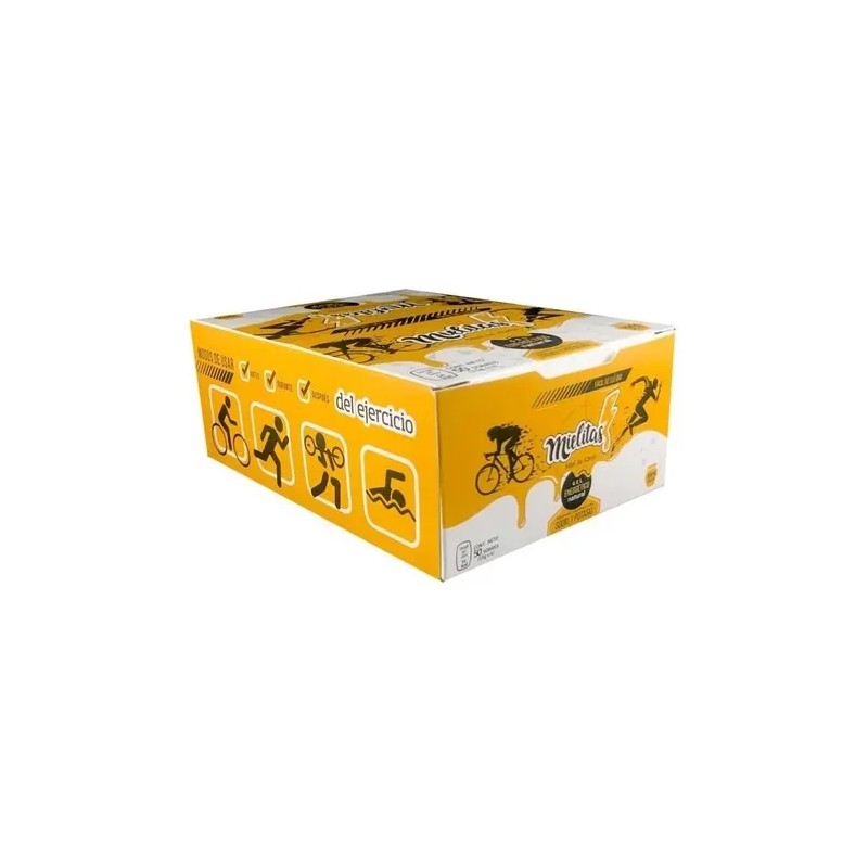 2 Cajas- Gel Energetico Natural Caja Con 50 Pzas Cu.