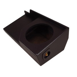 American Sound Connection Single 12" Sub Box Enclosure Compatible with Chevy C/K Extended Cab 88-98