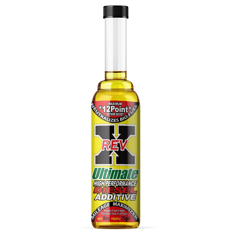 REV X Ultimate Diesel Fuel System Treatment - 8 fl.