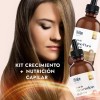 Aceite Orgánico Ricino + Almendras Puro Hebbe Cosmetics Crecimiento Cabello