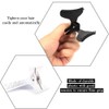 BAHABY Hair Clips for Styling Sectioning 12 Pack Black White