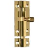 Dzina 50mm (2 Inch) Brass Door Bolt Barrel Slide Lock