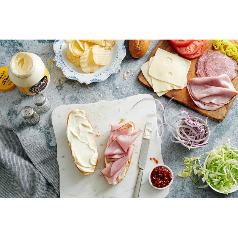 Duke’s Hint of Lime Flavored Mayonnaise Jar – Zesty &