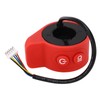 Throttle Accelerator Electric Scooter Finger Throttle Accessories Replacement Part Red