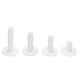 LeFeng Sports Golf Rubber Tees Holder Set, Mixed Size Durable and Hight Elastic Driving Range Tees, Colorful Golf Tees for Golf Practice Mat