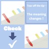 Slim Sticky Notes [Perforated Film Fusen Piri-it Pilit] check