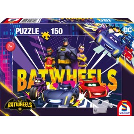 Schmidt Spiele 56490 Batwheels, Ready to Roll - Ready for Adventure, 150 Pieces Children's Puzzle, Colourful