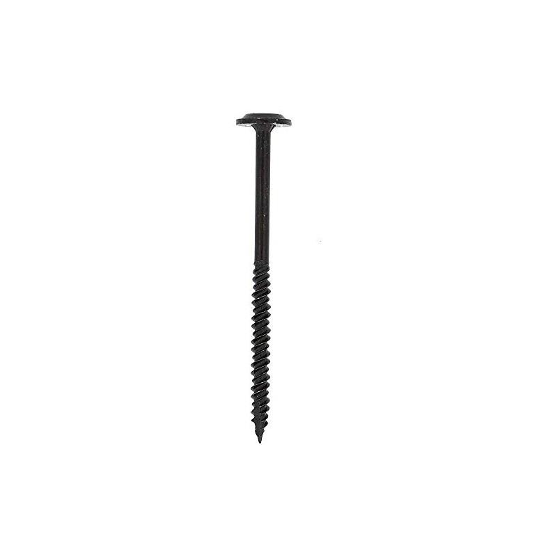 Osato 544-360 Zinc Black Super Fast Sanjo Hardware Screws 4X65,